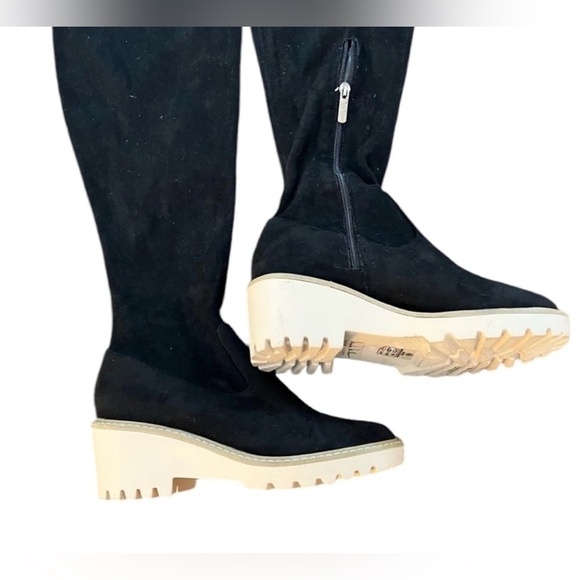 Gorgeous suede going out 
Nicole Miller 
over the knee 
thigh high tieback boots - Picture 9 of 11